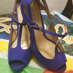 Suede Guess Heels